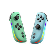 Joystick TMR con effetto Hall per Nintendo Switch JOY-05 Split Controllers, movimento a 6 assi e illuminazione RGB.