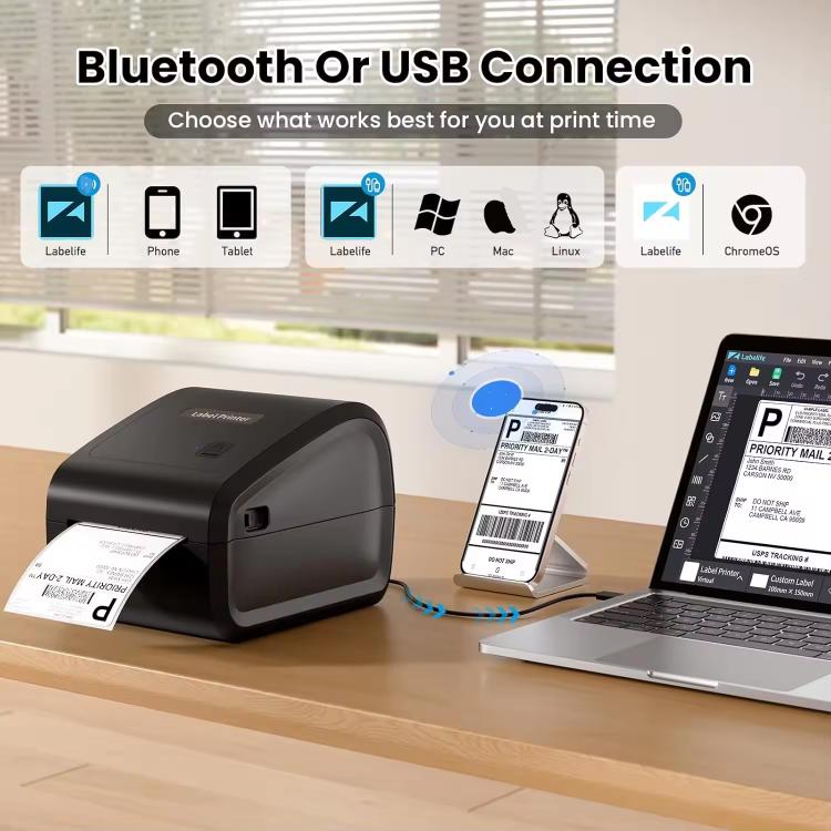 Stampante termica per etichette Phomemo D550-BT Bluetooth USB