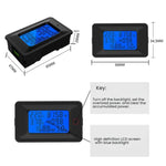 Contatore elettrico multifunzione, digitale, per la misurazione della tensione e della frequenza in corrente alternata., AC 20A 4400W, AC 100A 22000W With Transformer