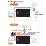 Contatore elettrico multifunzione, digitale, per la misurazione della tensione e della frequenza in corrente alternata., AC 20A 4400W, AC 100A 22000W With Transformer