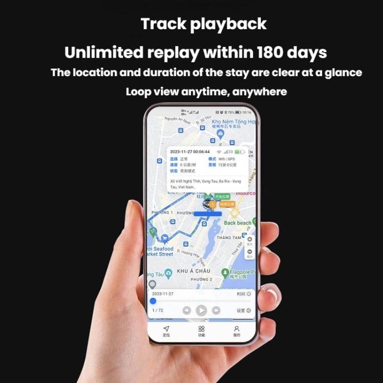 Posizionatore magnetico per installazione di un sistema antifurto GPS per auto