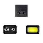 Mini torcia a LED luminosa per esterni, ideale come chiave.