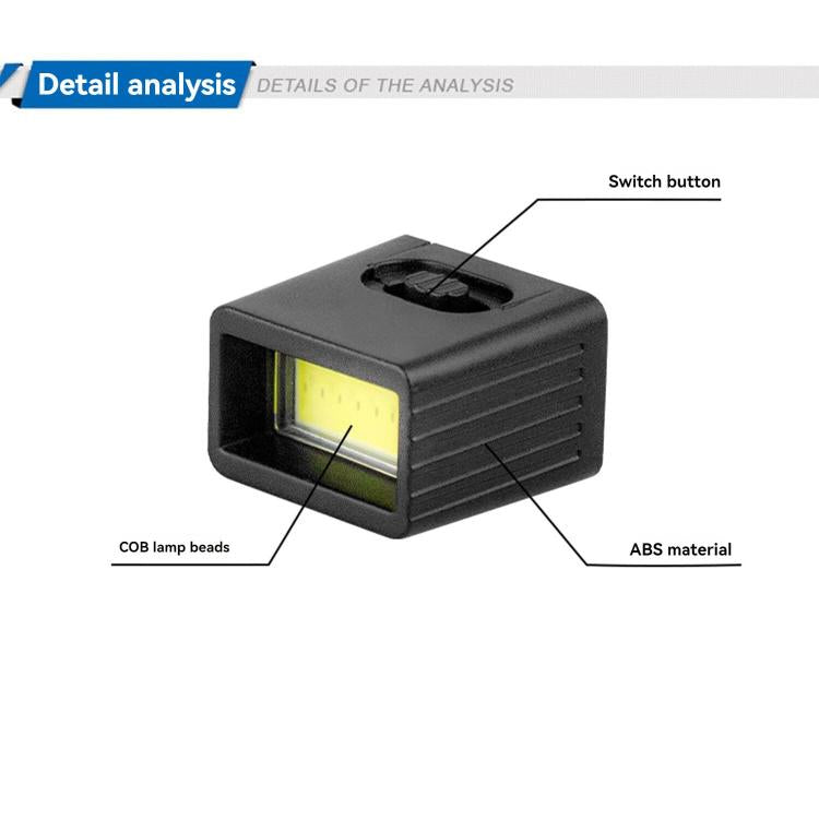 Mini torcia a LED luminosa per esterni, ideale come chiave.