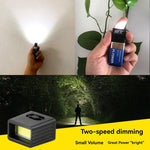 Mini torcia a LED luminosa per esterni, ideale come chiave.