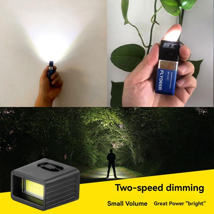Mini torcia a LED luminosa per esterni, ideale come chiave.