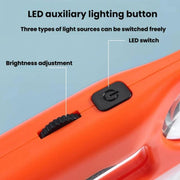 Lente d'ingrandimento 5/10X con 48 LED, 3 colori (caldo/freddo), regolazione della luminosità, lente portatile., Battery Orange, Charging Orange, Battery Blue, Charging Blue