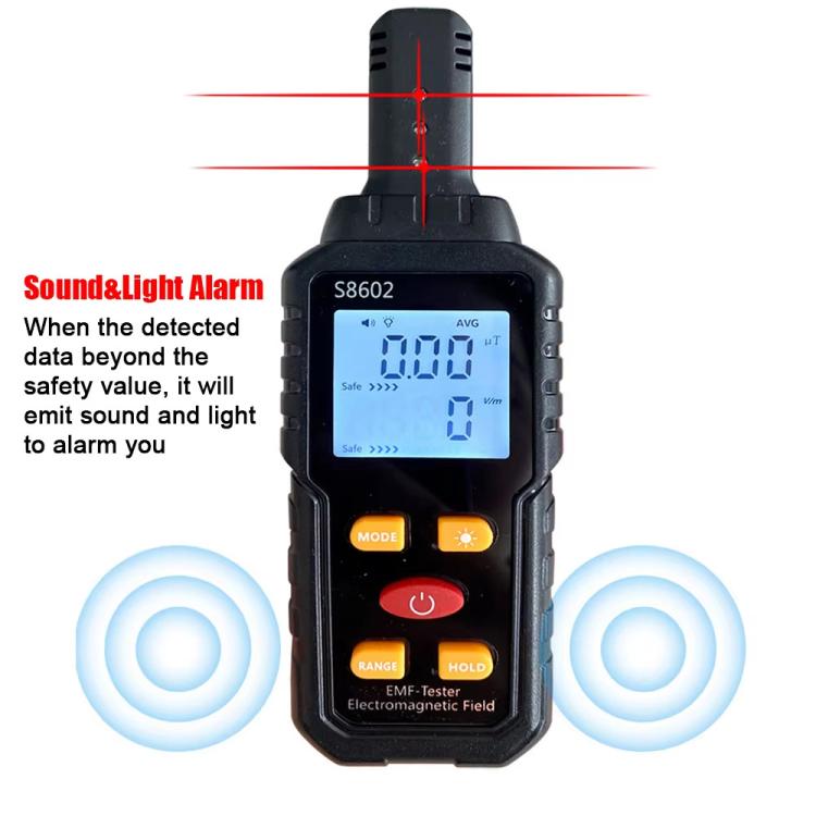 Tester digitale per ambienti con radiazioni elettromagnetiche ad alta frequenza, S8602