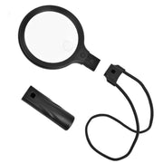 Lente d'ingrandimento 5/10X con 30 LED, ricarica USB, da collo, portatile, per lettura e manutenzione., 5/10X