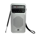 Radio portatile AM/FM con altoparlante integrato