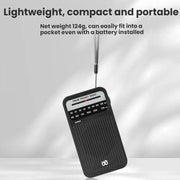 Radio portatile AM/FM con altoparlante integrato