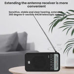 Radio portatile AM/FM con altoparlante integrato
