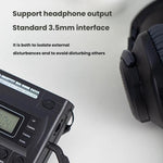 Radio portatile FM AM SW con display LCD e orologio