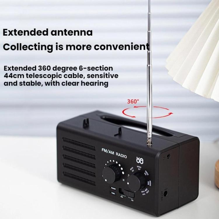 Radio FM/AM dual band con presa esterna 6V 3W