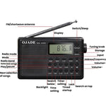 Radio Bluetooth portatile OJADE OE-2401 con display digitale