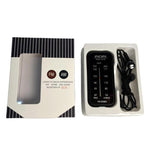 Radio AM/FM mini con auricolari e clip in acciaio inox