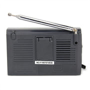 Radio portatile Kchibo a 10 bande AM/FM/SW con altoparlante ad alta fedeltà, mini ricevitore multibanda compatto., KK-9803