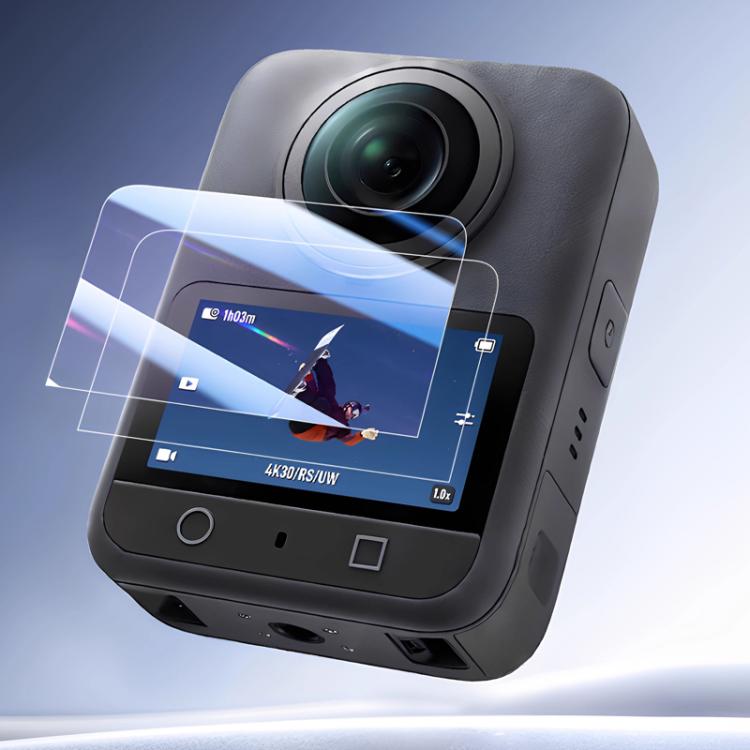 Pellicola vetro temperato per DJI Osmo 360, confezione 2 pezzi