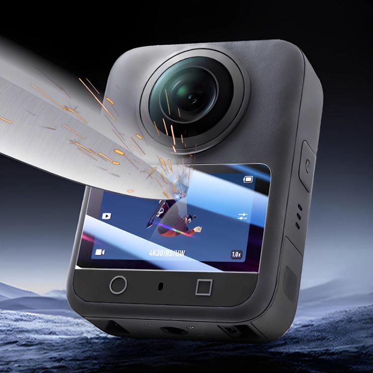 Pellicola vetro temperato per DJI Osmo 360, confezione 2 pezzi