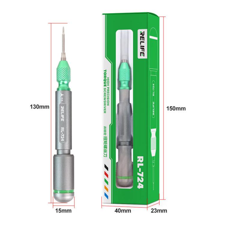 Cacciavite di precisione ad alta coppia per la riparazione e lo smontaggio di telefoni cellulari, RELIFE RL-724 Y0.6, RELIFE RL-724 Five Star 0.8, RELIFE RL-724 Phillips 1.5, RELIFE RL-724  T1, RELIFE RL-724 Phillips 2.5
