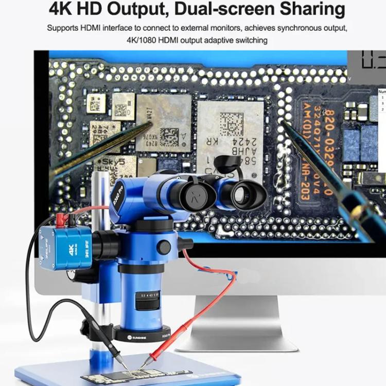 Multimetro multifunzione, fotocamera 4K, lente d'ingrandimento, microscopio, fotocamera, RELIFE MC2