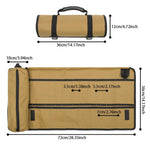 WESSLECO Kit porta attrezzi impermeabile e resistente all'usura, rinforzato per lo stoccaggio di componenti.