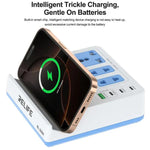 Presa ricarica wireless 72W con US e EU plug