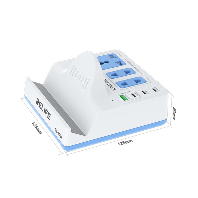 RELIFE RL-309H Presa di ricarica wireless intelligente da 72 W, US Plug, EU Plug