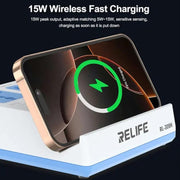 RELIFE RL-309H Presa di ricarica wireless intelligente da 72 W, US Plug, EU Plug