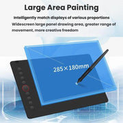 Tavoletta grafica digitale 10Moons I6 compatibile con telefoni cellulari e computer., i6