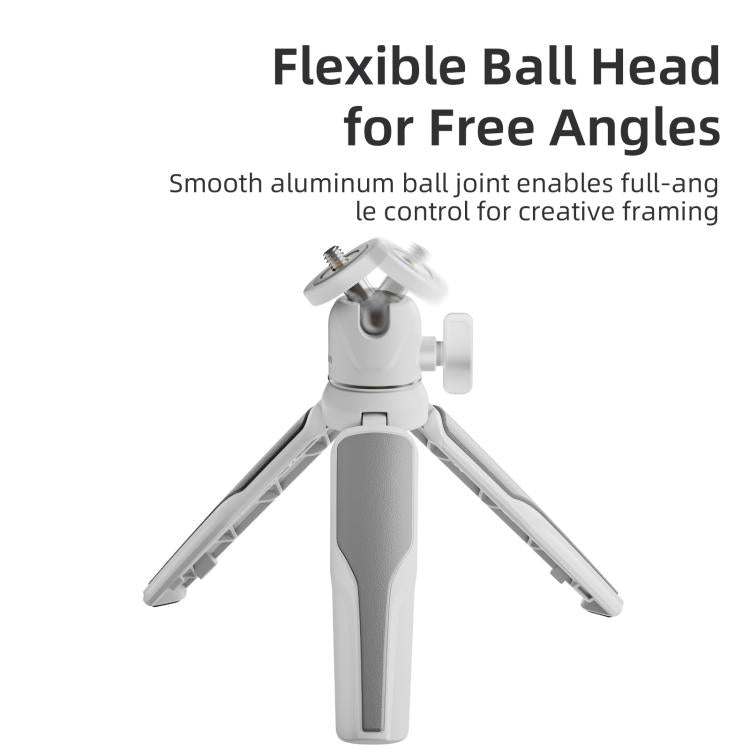 Mini treppiede selfie stick con testa a sfera 360°