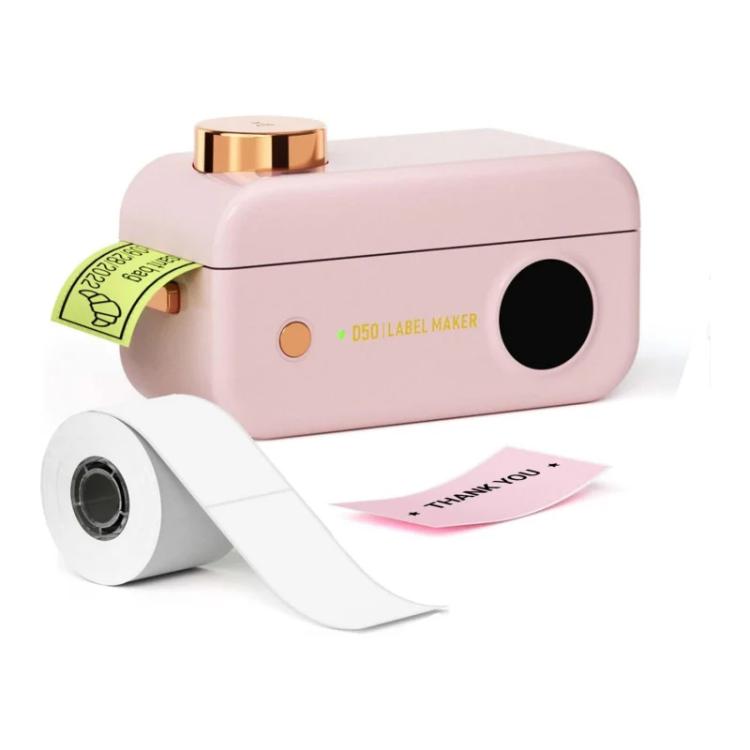 Phomemo D50 Stampante termica per etichette di grandi dimensioni per uso domestico, adatta a etichette da 16/20/24 mm