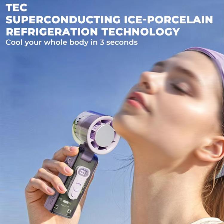 Ventilatore portatile pieghevole ad alta velocità 3600mAh