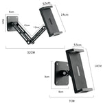 Supporto a parete girevole a sbalzo in lega di alluminio da 4 a 12,9 pollici per telefoni e tablet, Long Version, Short Version