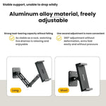 Supporto a parete girevole a sbalzo in lega di alluminio da 4 a 12,9 pollici per telefoni e tablet, Long Version, Short Version