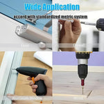 Kit di 800 viti autofilettanti Phillips in acciaio al carbonio, metriche, misurate M2, da 800 pezzi., 800pcs /Set Round Head, 800pcs /Set Flat Head