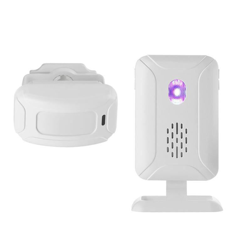 Campanello di benvenuto per supermercato con sensore a infrarossi wireless.