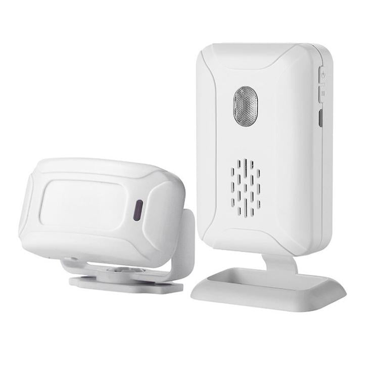 Campanello di benvenuto per supermercato con sensore a infrarossi wireless.