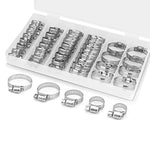 Set di 40 morsetti in acciaio inossidabile stile americano per impieghi gravosi, 40pcs /Set