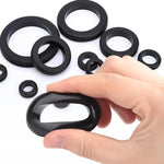 Set da 260 pezzi di guarnizioni O-ring in gomma a doppia faccia per la tenuta di condotti impermeabili., 260pcs /Set