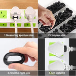 Set da 260 pezzi di guarnizioni O-ring in gomma a doppia faccia per la tenuta di condotti impermeabili., 260pcs /Set