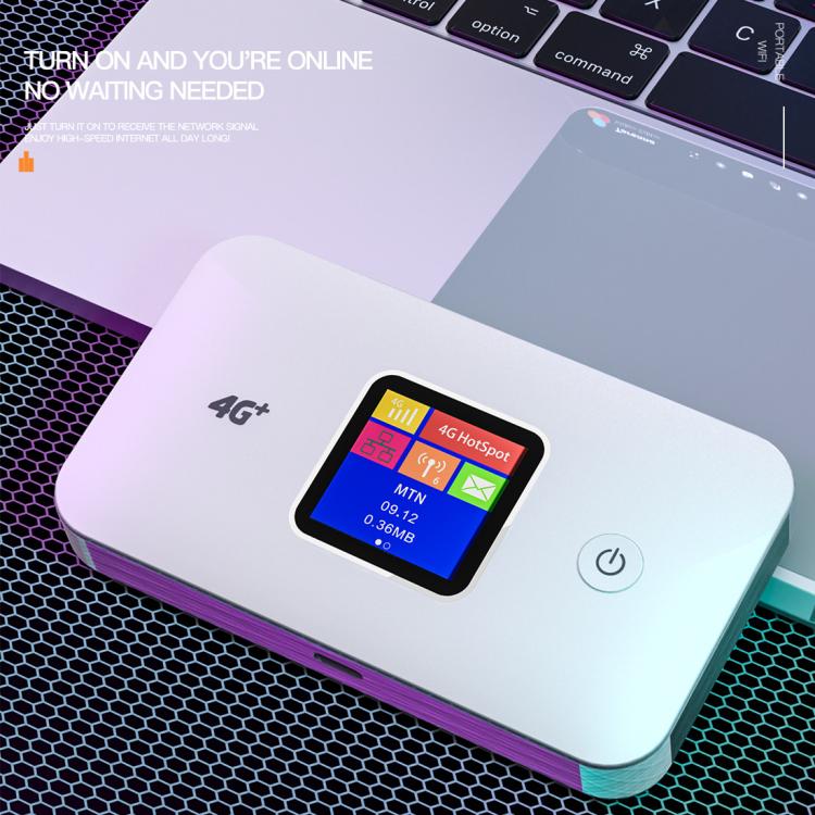 Router portatile 4G LTE MF801 Dual Band con schermo a colori