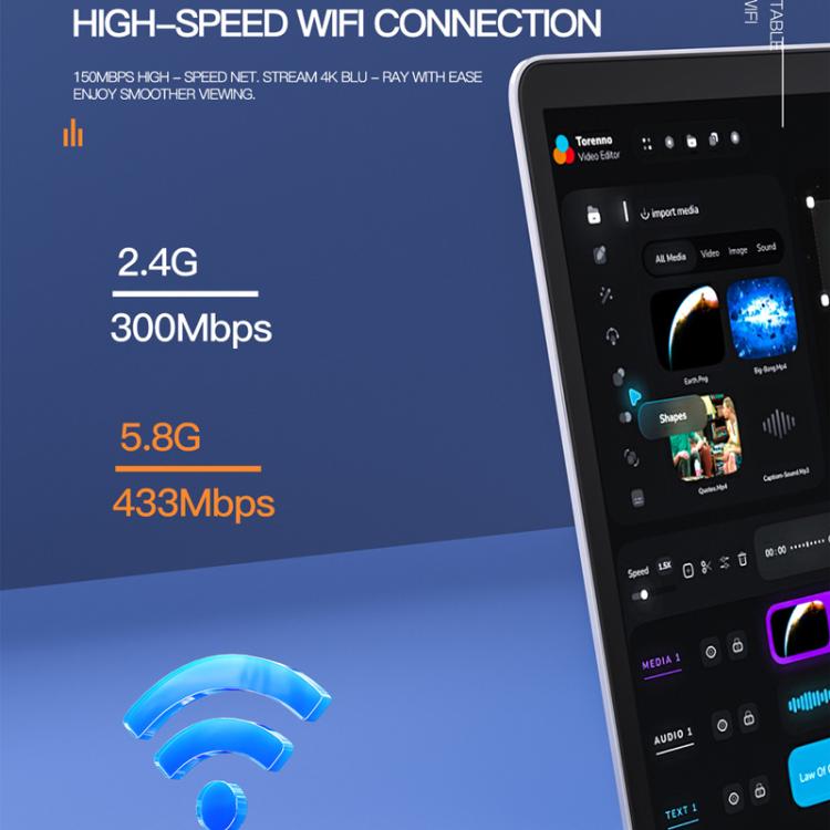 Router portatile 4G LTE MF801 Dual Band con schermo a colori