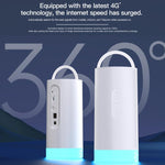 CAF902 4G CPE CAT7 SIM Card Router Colorful Camping Light Outdoor LTE Portable WiFi Hotspot, EU Plug, CAF902