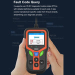 Tester di guasto/stato di salute della batteria auto OBD 9-16V, V321