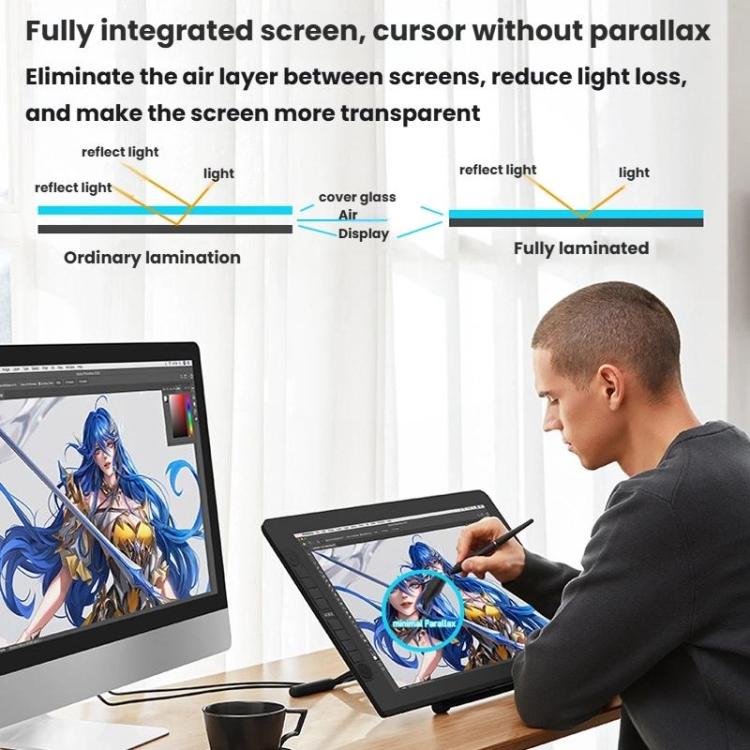 VEIKK VK2200PRO Schermo digitale da 21,5 pollici per disegno