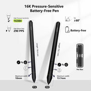 VEIKK VK1600 Schermo digitale per disegno da 15,6 pollici, schermo elettronico per disegno compatibile con telefono cellulare