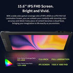 VEIKK VK1600 Schermo digitale da 15,6" compatibile HDMI/USB/Type-