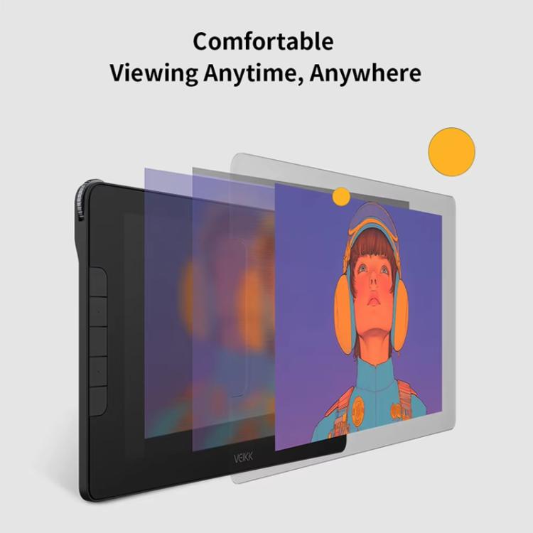 VEIKK VK1600 Schermo digitale da 15,6" compatibile HDMI/USB/Type-