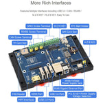 Modulo di espansione industriale Waveshare per Raspberry Pi CM5: scheda di espansione 4G/5G/LoRa