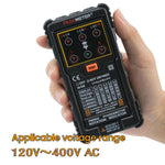 PEAKMETER Tester di sequenza di fase di rotazione per motori CA trifase, PM5900